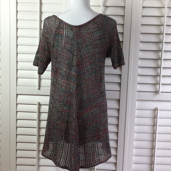 212 Woven Tunic Top Size L - Picture 3 of 5